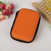 Estojo de Fone de Ouvido Atacado, Estojo para Power Bank e Cabo de Dados, Porta-Moedas e Cartões Quadrado, Porta-Moedas Carregador Cor Sólida, Silicone Portátil