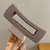 Presilha de cabelo garra para primavera e verão, grampo de cabelo feminino, estilo coreano, novo modelo 2026, preto, elegante, adiciona volume, presilha tubarão extragrande