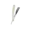 Suministros del Fabricante Navaja Plegable de Acero Inoxidable Anticuada para Cejas, Navaja de Afeitar, Soporte para Navaja de Afeitar Facial de Barbería