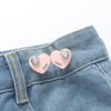Strass Loving Cintura Artefato Sem Pregos Sem Costura Botões Fivela Removível Botões Jeans Fivela Cintura Ajustável