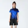 Nuevos Uniformes de Bádminton Conjuntos para Hombre y Mujer Manga Corta Ropa Deportiva Uniformes de Entrenamiento Competición Equipo Verano Secado Rápido Tenis de Mesa Bádminton Uniformes Personalizados
