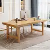 Escritorio de madera maciza escritorio para computadora sala de estar hogar escritorio de estudio mesa de estudio moderno simple mesa extra gruesa