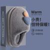 Lindas Pantuflas de Algodón con Forma de Hongo para Mujer, Otoño e Invierno 2026 Nuevas Pantuflas Cerradas de Felpa para Interior en Casa para Mujer en Invierno