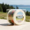 Cinta Washi Japonesa Personalizada Material para Planificador Impresión Pegatinas de Paisaje Decorativas Troqueladas Irregulares Cinta Washi
