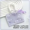 Tampa deslizante capa de cartão horizontal capa de crachá transparente capa de identificação capa protetora carteira de cartão de estudante campus cartão de refeição atacado fabricantes de homens e mulheres
