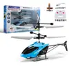 Avião Helicóptero de Controle Remoto Mini Drone Infantil Recarregável Resistente a Colisões Aeronave Brinquedo para Alunos do Ensino Fundamental Menino
