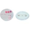 Material de Insignia en Blanco Consumibles para Insignias Base de Plástico Barra de Aguja Holandesa Consumibles Trabajo con Insignias Productos Semi-Terminados 100 Juegos