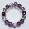 Pulsera de Cristal Natural Flecha del Amor Morado Torre de Cristal Pulsera de Cristal Blanco para Mujeres Pulsera Versátil de Regalo Venta al por Mayor