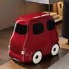 Lixeira do BabyBus 2026 Novo Modelo Grande Capacidade Fofo Desenho Animado Carro Lixeira de Armazenamento com Rodas para Quarto Infantil