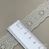 Accesorios de Encaje de Algodón, Bordado de Encaje Prehecho, Joyería Lolita, Accesorios de Ropa para Niños DIY, Encaje de Código de Barras Soluble en Agua
