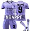 2425 Nueva camiseta del Real Madrid Mbappé n.º. Uniforme de fútbol 9, temporada 2223, traje 24-25, uniforme de Mu Huang, comercio exterior