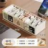 Artefacto Organizador de Cables de Datos de Escritorio Compartimentado Enrollador Caja de Almacenamiento para Cables de Alimentación Organizador de Cable de Carga para Cargador de Teléfono Móvil