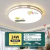Nueva Lámpara de Techo para Sala de Estar Estilo Chino 5 Lámparas de Techo LED para Hogar Nueva Lámpara de Techo Simple y Grande para Habitación Dormitorio Estilo Moderno Minimalista Hierro