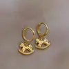 Nuevos Pendientes Colgantes de Caballo Mecedora con Diseño de Nicho, Exquisitos y de Alta Gama, Versátiles, Modernos y Creativos Pendientes