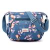 2026 Bolso Nuevo de Tela de Nylon para Mujer Bolso Cruzado para Mujer Bolso Pequeño Casual Estampado Bolso Cruzado de un Solo Hombro Bolso para Madre de Mediana Edad y Mayor