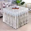 Funda Cuadrada Delgada de Verano para Mesas de Barbacoa, Mantel de Mesa de Comedor Estilo Fresco Nuevo, Funda para Mesa de Mahjong