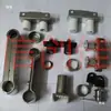 Aleación de Aluminio Puerta Retráctil Eléctrica Accesorios de Plástico Bloque Tenedor de Goma Deslizante Almohadilla Funda Resistente al Desgaste Conector de Clip de Cable Guía