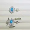 Accesorios para Pendientes de Perla, Pendientes Retro de Turquesa, Exquisitos y Versátiles Pendientes de Moda para Mujer, DIY de Alta Gama