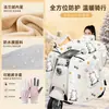 Cubierta de Invierno Eléctrica a Prueba de Viento de Lluvia Positiva, Capa de Franela con Felpa, Impermeable, Engrosada, Cobertura Completa para Scooter Eléctrico