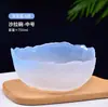 Cuenca de Regalo para Limpieza de Manos Bebé Un Año Agarrar Semana Cuenca para Limpieza de Manos Regalo de Un Año Lavabo de Vidrio Transparente Tazón de Comida para Banquete de Un Año