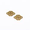 Pulseira de latão clipe de orelha colar diy acessórios de joias atacado tremolo Amazon cross-border conexão de furo duplo Xiangyun