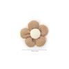 Estilo pastoral relleno de algodón tridimensional flor de cinco pétalos flor de seis pétalos lazo accesorios tocado ropa zapatos y calcetines bolso funda de teléfono Auxiliar