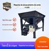 Máquina automática de ensacamento de areia e areia de porta única e porta dupla máquina de enchimento de areia máquina de enchimento de saco de areia com pedal controle de inundação
