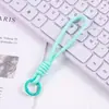 Cordão Colorido para Celular com Fecho de Mola, Alça Trançada à Mão para Capa de Garrafa de Água e Celular, Acessório de Cordão Simples Anti-Perda