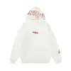 Sudadera con capucha bordada con letras de estilo americano, nueva y de moda para hombre, versátil para otoño e invierno, corte holgado, sudadera simple para pareja para hombre