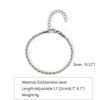 Cadena Twist de 2/3/4/5 mm Acero Inoxidable 18K Collar Cubano Unisex Transfronterizo Aliexpress Pulsera Transfronteriza