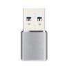 Exclusivo transfronteiriço para leitor de cartão USB 3.0 de metal para cartão TF cartão MicroSD com leitura e gravação de alta velocidade para computador telefone celular