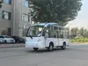 Vehículo turístico totalmente cerrado para alojamientos, escuelas, servicio de transporte, parques, aeropuertos, granjas y hospitales, vehículo turístico de 17 plazas