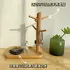 Estante de Llaves de Madera Maciza para Puerta de Entrada para Poner la Llave de la Entrada Estante de Almacenamiento para la Entrada Boca Adornos Creativos Caja de Almacenamiento de Escritorio Bandeja