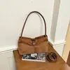 2026 Nuevo Estilo Coreano Moda Nicho Retro Estilo Artístico Bolso de Axila de Gama Alta Versátil Bolso de Hombro Único Cruzado