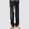 Vibe Estilo Design Senso Nicho Calças Masculinas Moda de Rua Europeia e Americana Marca de Moda hiphop Rua Frita Verão Finas Casuais Calças