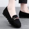 Jingrui Old Beijing Cloth Shoes Sapatos Femininos Sapatos Únicos Bean Shoes 2020 Novo Estilo Slip-on Sapatos Baixos Mãe Macios Boca Quadrada Primavera e Verão