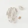 Mameluco de Algodón Puro Sin Costuras Mariposa Clase A para Bebé Recién Nacido Ropa para Recién Nacidos Ropa para el Hogar