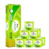 BT5612 nuvem epicárdica pele macia 160g 12/levantamento quatro camadas tridimensional em relevo rolo papel higiênico papel higiênico