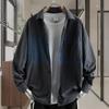 Jaqueta Camisa Patchwork Masculina Dropshipping Nova Casual Americana - Pendurar na Varanda Interna