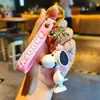 Chaveiro Criativo de Desenho Animado Snoopy Chaveiro Fofo de Cachorrinho Charlie Boy Pingente para Bolsa Masculina e Feminina Atacado