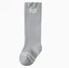 Calcetines de Bebé Yimengyu Otoño Invierno Calcetines Largos Hasta la Rodilla para Bebé Recién Nacido Tubo Largo Forro Polar Engrosados Boca Suelta No Aprietan Lindos