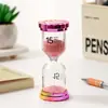Regalo Creativo para Niños Reloj de Arena de Vidrio Temporizador 1/3/5/10/15/30 Minutos Herramienta de Gestión del Tiempo para Estudiantes