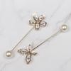 Ropa cintura ajustada falda de diamante perla cintura Gran Cambio Pequeño cambio pin pequeño fijo ropa cintura cambio pin de cintura