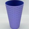 Copo de Água de Plástico com Padrão de Rattan Copo de Café de Cor Sólida Copo Prático Copo Simples para Uso Doméstico Copo para Chá com Leite Copo para Bebida Suco