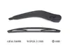 Productos al por mayor en stock transfronterizos adecuados para Buick Gl8 Juego Combinado de Limpiaparabrisas Trasero, Juego de Brazos Limpiaparabrisas Traseros Dedicado para Vehículos Específicos