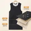 Delantal Impermeable Transfronterizo para Mujer, Moderno y Elegante, Adecuado para Uso en la Cocina, Duradero, Delantal de Cintura de Moda, Ropa de Trabajo, Personalizable
