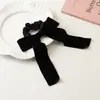Diadema de Estilo Nuevo Transfronteriza con Lazo, Cinta, Cuerda Elástica de Terciopelo Anudada, Accesorios para el Cabello al por Mayor