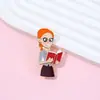 Diseño Creativo, Varios Broches de Personajes de Dibujos Animados, Aleación Ecológica, Accesorios de Temperamento Lindos y Exquisitos, Pines, Insignias Grandes