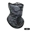 Increíble bufanda triangular de seda de hielo para colgar en las orejas para ciclismo, gaitor de cuello fino personalizado y diferenciado, protector de cuello, máscara de protección solar