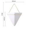 Plantas Creativas para Pared de Sala de Estar, Macetas de Pared, Pared de Fondo, Decoraciones Blandas de Pared, Colgantes de Plantas Verdes, Porcelana Blanca